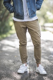 Slim Fit Chino Trousers (Navy)